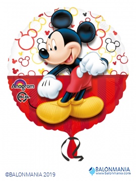 Balon Mickey Mouse okrogel